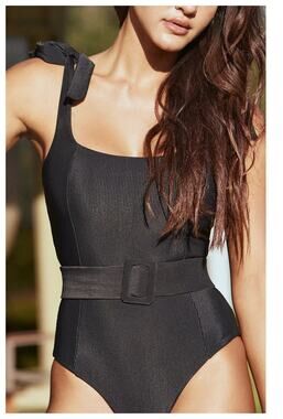 NEW Beach Riot Sydney Belted One Piece Swimsuit Size Small